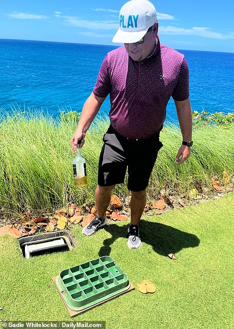 Chris Skidmore Reveals Secret Stash of Tequila on the Golf Course for a Refreshing Drink