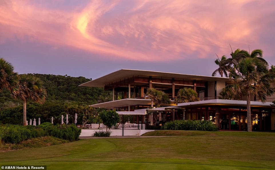 Others who can gain access to the club include guests of the Amanera hotel, which sits further along the coast like a slick Bond villain's lair, overlooking the golden sands of Playa Grande beach.