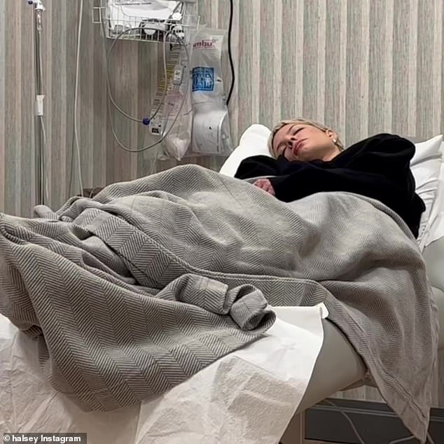 In an Instagram post she made in June, she explained to her followers: 'In 2022 I was first diagnosed with Lupus SLE and then a rare T-cell lymphoproliferative disorder'