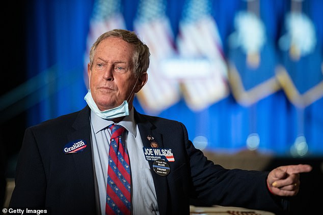 Rep. Joe Wilson, R-S.C., was hospitalized Tuesday and his timetable for returning to Capitol Hill remains uncertain, adding an additional layer of complexity to Johnson's financing plans.