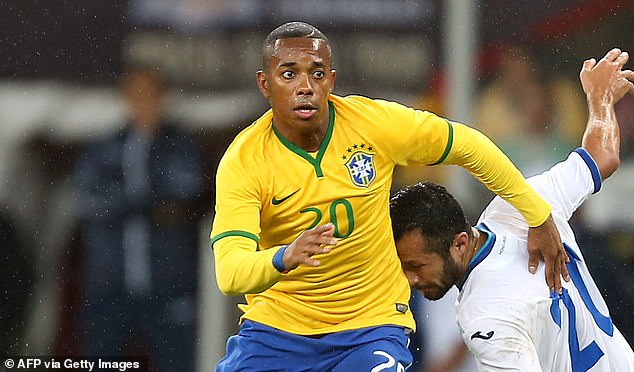 Robinho played 100 international matches for Brazil during his active football career, scoring 28 goals.