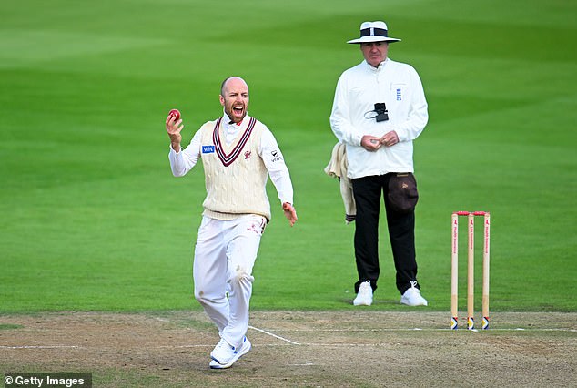 England spinner Jack Leach took key wickets at the top of the order in Somerset's thrilling win