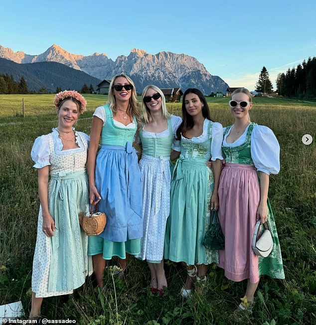 The wedding and reception, held at the Schloss Elmau Hotel, provided a breathtaking spectacle against the idyllic backdrop of the Bavarian mountains