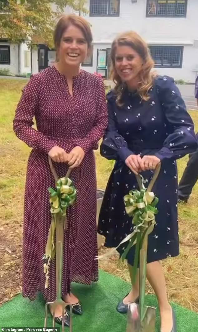 Earlier this week, Princesses Eugenie and Beatrice praised the 'incredible' work of Haven House Hospice during a visit