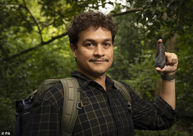 Inventor Richard Alexandre says he hopes the device can be dropped over forests to give local people early warning of fires and help limit damage.