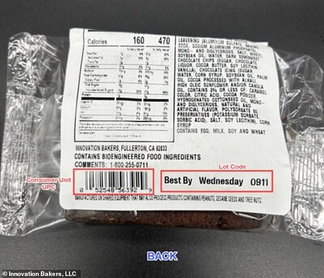 The packaging did not mention that the product contained walnuts, to which approximately three million Americans are allergic.