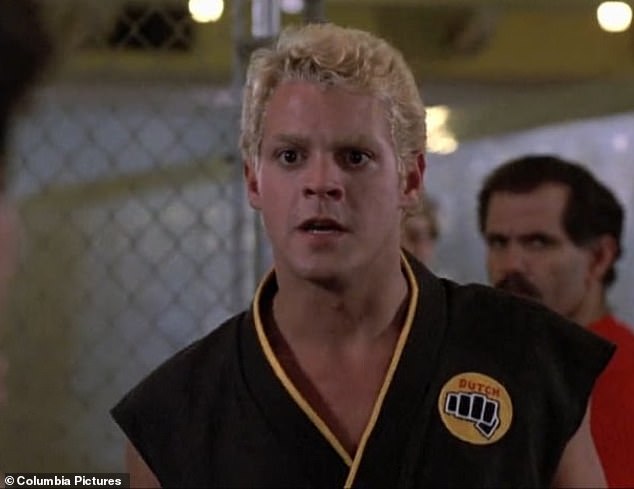 McQueen played Dutch, a member of the villainous Cobra Kai gang in The Karate Kid (1984)