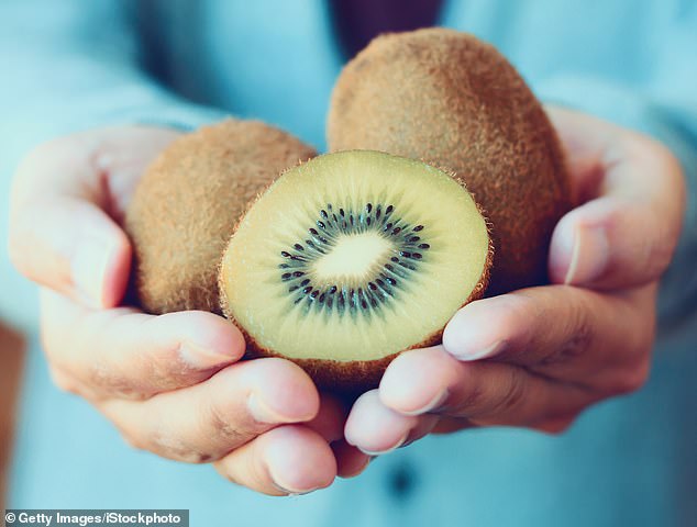 The hairy fruit is a healthy snack on its own, as most people eat it (stock image)