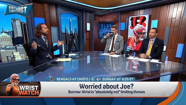 On Fox, Nick Wright defended Burrow and criticized 