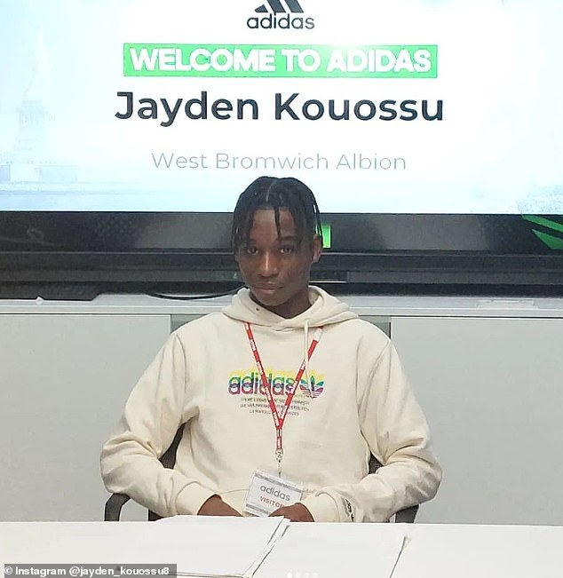 Teenager Jayden Kouossu joins West Brom after eight years in the youth academy