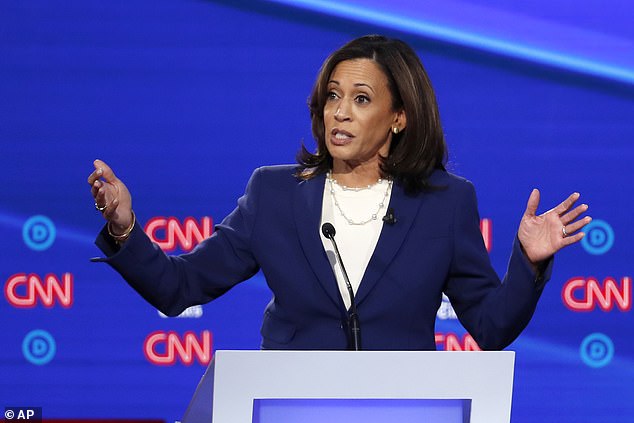 Then-Senator Kamala Harris advocated for executive action on gun control during her failed 2020 presidential campaign