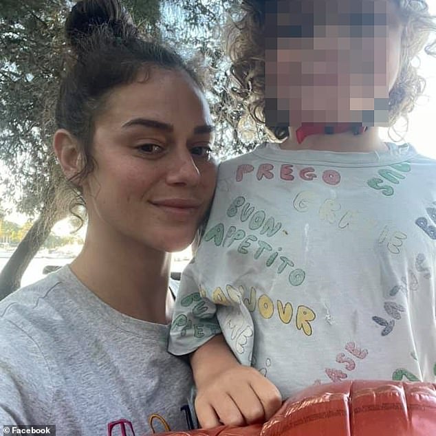 Dalah is the daughter of former Elizabeth Bay Marina co-owner Michael Dalah and his wife Michelle and is said to live in her parents' Point Piper mansion (she is pictured with her son)