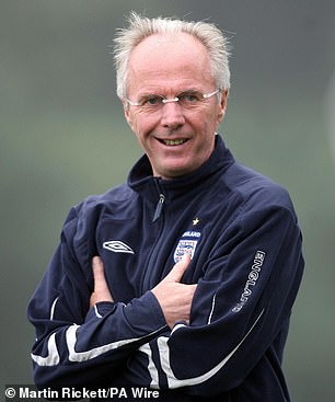 Sven-Goran Eriksson, pictured in May 2006