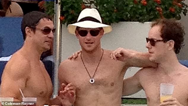 Prince Harry is expected to go on holiday with a number of close friends afterwards (pictured in Las Vegas in 2012)