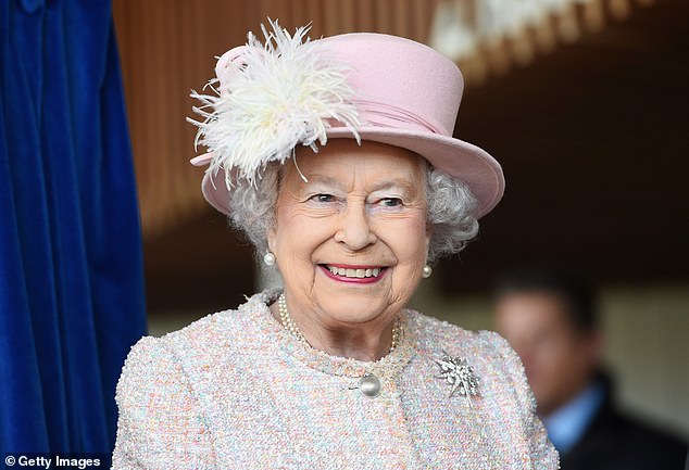 The music icon, 58, ripped her pant legs right on her 'booty crack' while performing Rhythm Nation for Queen Elizabeth; the late monarch pictured in 2017