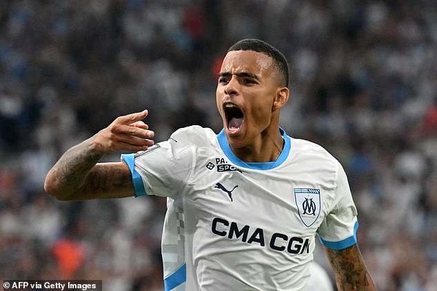 Marseille have seen an immediate return on their investment in the former United star, with Greenwood scoring five goals in his first three appearances