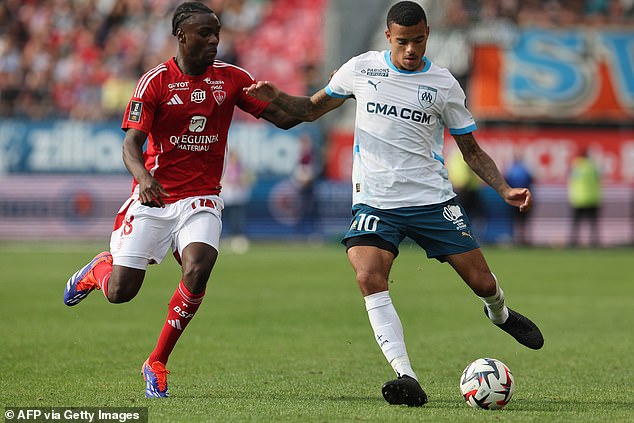 Greenwood completed a £30million move from Manchester United to Marseille in July this year after spending a season on loan at Getafe