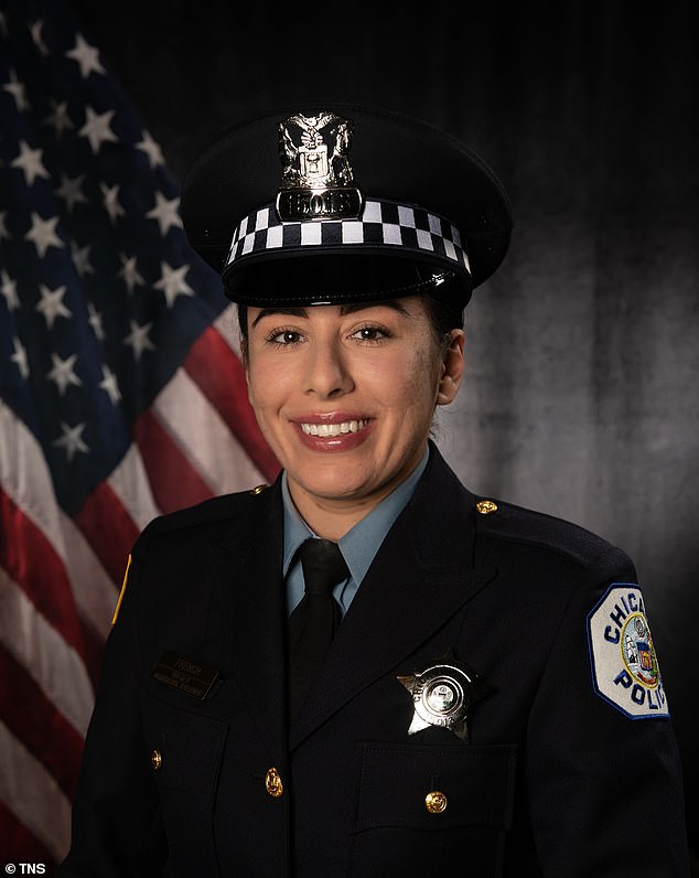 Morgan fatally shot 29-year-old Ella French, pictured here, wounded her partner Officer Carlos Yanez Jr., and shot Officer Joshua Blas during a traffic stop.