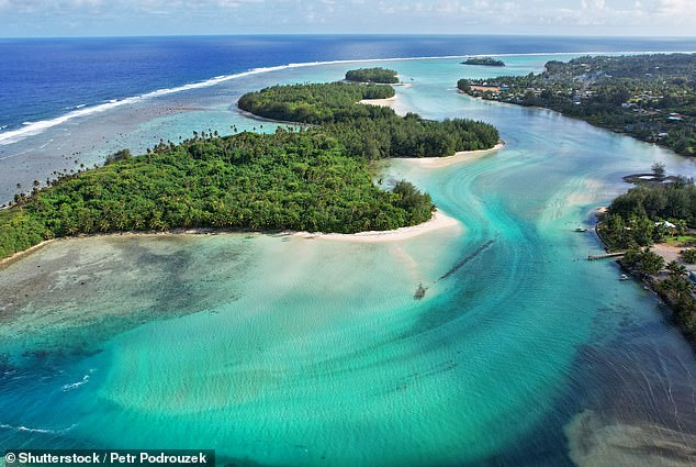 The Cook Islands (second) achieved an overall satisfaction rating of 93 percent. Above is a view from Rarotonga, the largest of the Cook Islands