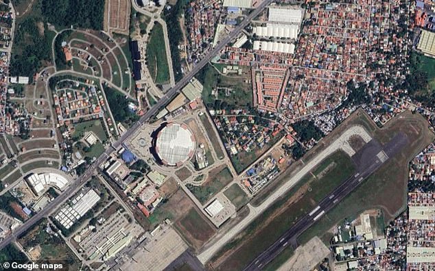 From above: The Kingdom of Jesus Christ complex in Davao City, Philippines