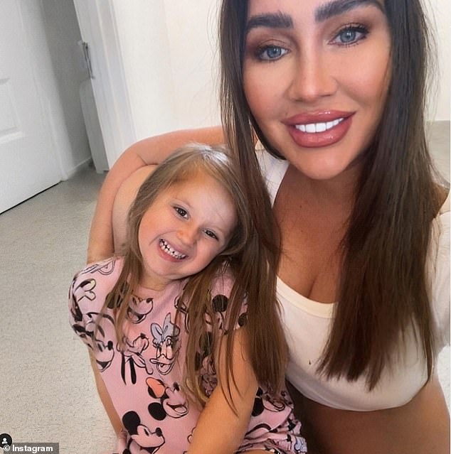 In a candid interview with Paul C Brunson on his podcast We Need To Talk this week, Lauren detailed the struggles she's faced as she navigates life with just her two-year-old daughter Larose [pictured] at her side, remarking, 