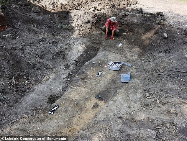 The archaeologists say they will now conduct tests on the skeletons to try to determine how old the children were when they died