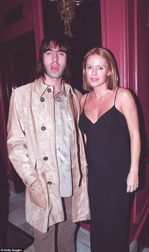 Liam had an affair with singer Lisa Moorish while married to actress Patsy Kensit (pictured) in 1997 (both pictured in 1999)