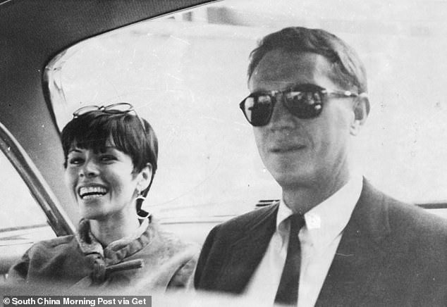 The couple also had a daughter, Terry Leslie McQueen, who died in 1998 at the age of 38. Adams and McQueen married in 1956 and divorced in 1971; pictured in 1966