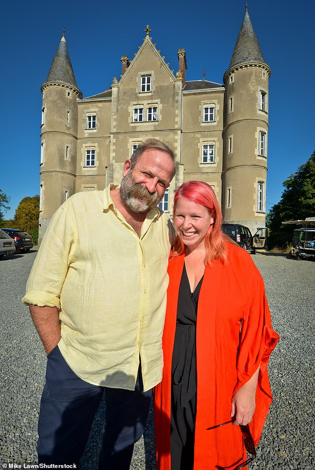 Dick, 65, and Angel, 46, rose to fame through the documentary series Escape to the Chateau, which followed their renovation of a dilapidated 19th-century chateau in the French countryside