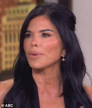 Lauren Sanchez on Friday's episode of The View