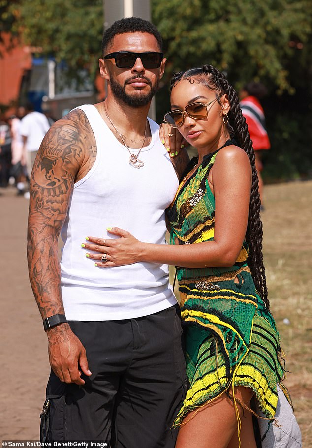 Earlier last month, Leigh-Anne and her husband Andre Gray looked more in love than ever as they posed for photos at the Notting Hill Carnival