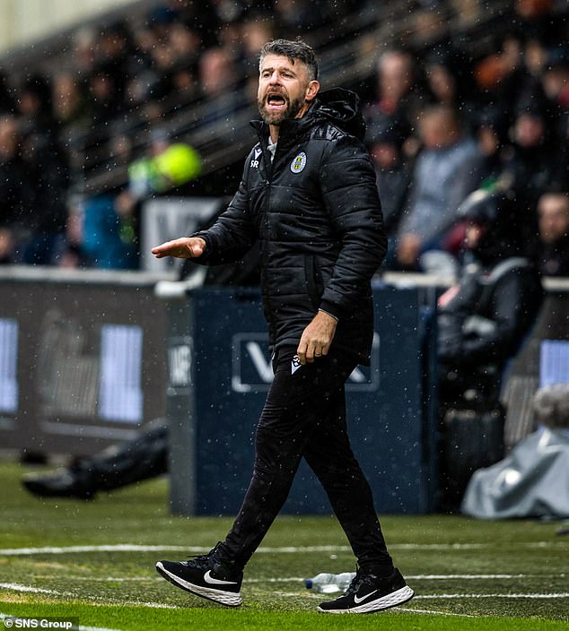 Stephen Robinson has failed to beat Kilmarnock in seven attempts since taking over at Paisley