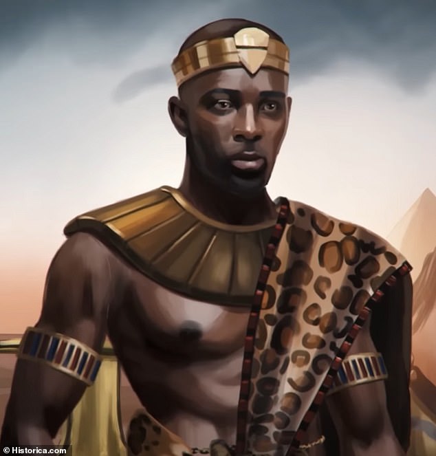 Piyé was the first black Egyptian pharaoh and ruled Egypt from 744-714 BC.