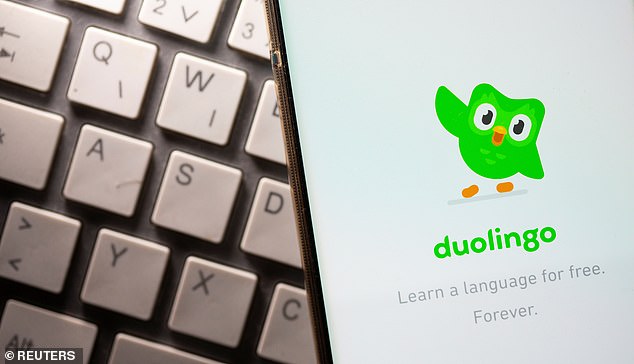 The Duolingo app offers courses in over 40 languages