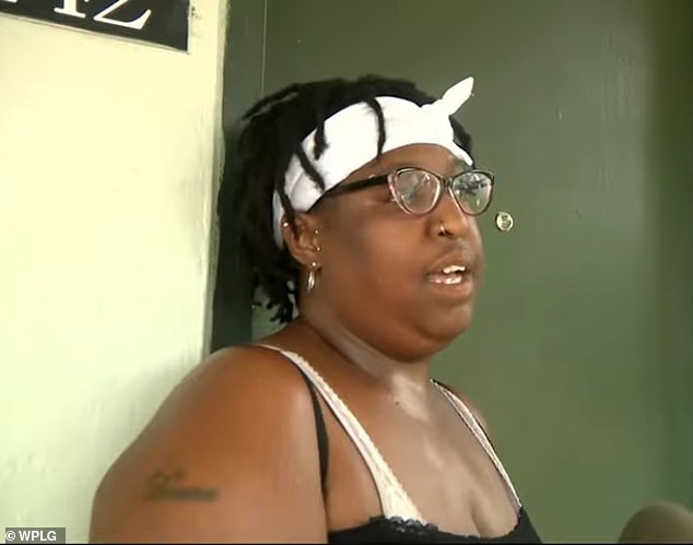 Her mother Monique Warner also came forward and said she thinks the officer went too far