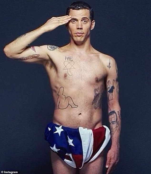 One of his ideas was for Steve-O to get the implants, shave his body hair, and then remove his tattoos so he could go to a motorcycle rally and flirt with men, only to take off his helmet and reveal that he is actually a man.