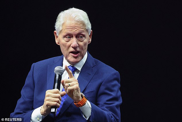 The 31-year-old's announcement video featured a clip of former US President Bill Clinton