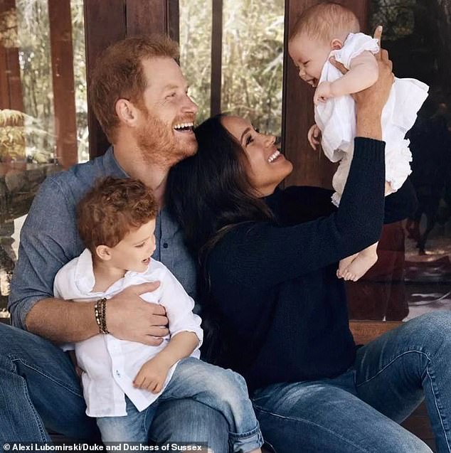 Sources close to Harry, who turns 40 next week, told the Daily Telegraph that he has settled in California with Meghan, 43, and their children Prince Archie, five, and Princess Lilibet, three. Prince Harry and Meghan pictured with their children in December 2021