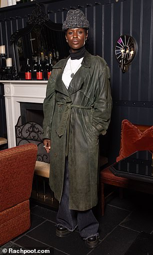 The singer was joined by actress Jodie Turner-Smith, who opted for a more understated look