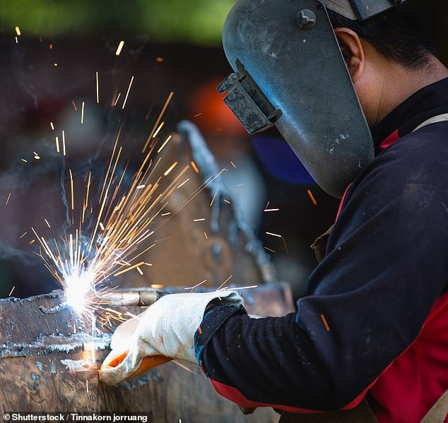 An oxy-acetylene torch can reach temperatures of 2000C and Mr Ziday required medical attention and was left with permanent scars (stock photo)