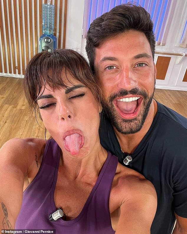 Giovanni took to Instagram over the weekend to share some fun photos with Italian actress and singer Bianca Guaccero, 43 - just hours before the big launch of the UK show