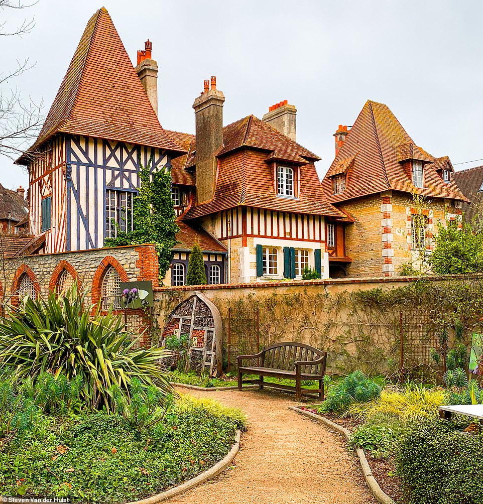 This striking image captures Nylic Square gardens in the Normandy seaside town of Cabourg, which Steven says offers 'beautiful architecture, stunning scenery and delicious food'. The photographer declares Normandy to be one of his favourite parts of France, describing it as 'an extraordinary region with a rich history'. He adds: 'The scenery is inspiring and the coastal towns have such unique architecture'