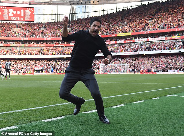 Arteta has been praised for transforming the club and getting it back on track