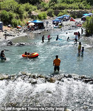 California experienced historic temperatures above 90 degrees during the most recent heat wave, with many residents heading to the Angeles National Forest to cool off