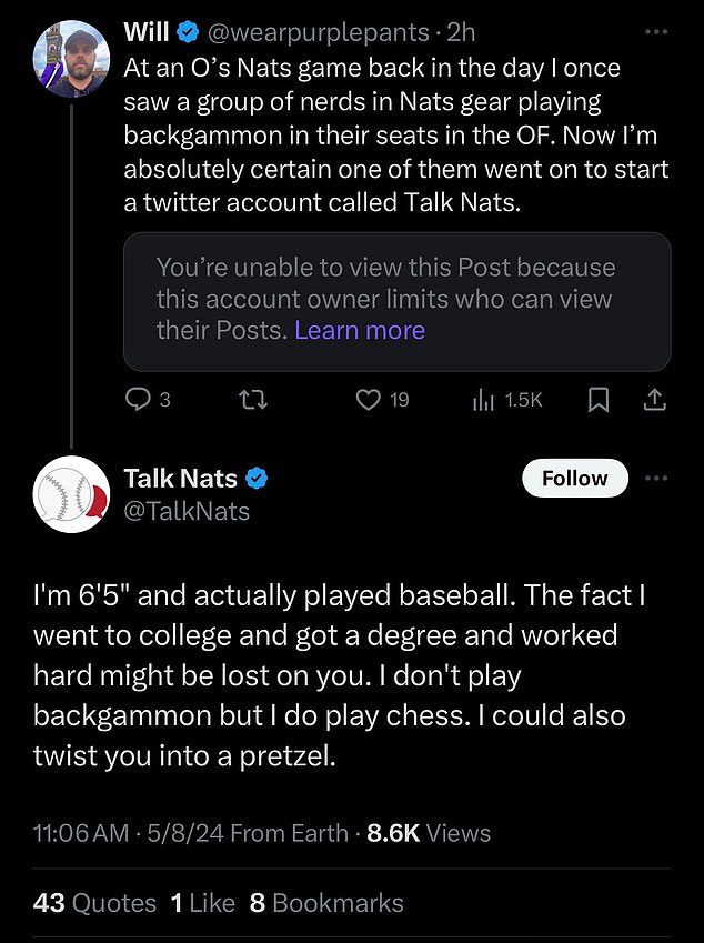 It was identified as a screenshot of an old tweet from an MLB fan that had been edited