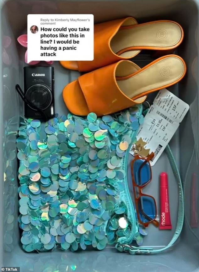 Taich shares her step-by-step tutorials for creating the perfect TSA trash can aesthetic with her followers