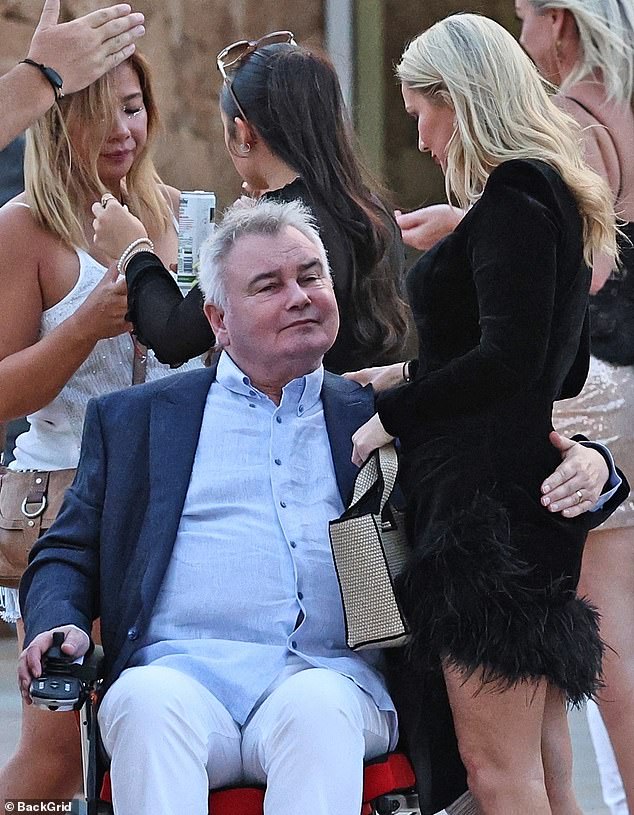 The news comes as GB News presenter Eamonn Holmes was caught brutally grabbing the bottom of his new lover Katie Alexander in Ibiza yesterday