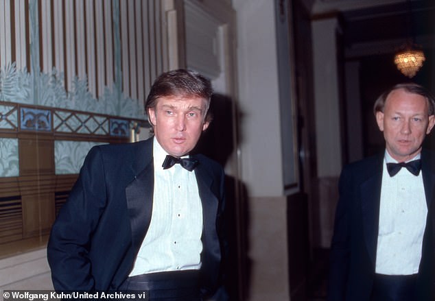 Trump (pictured in 1981) was hobbled by debt early in his career, but he boasted in his reintroduction on The Apprentice that he had mastered 