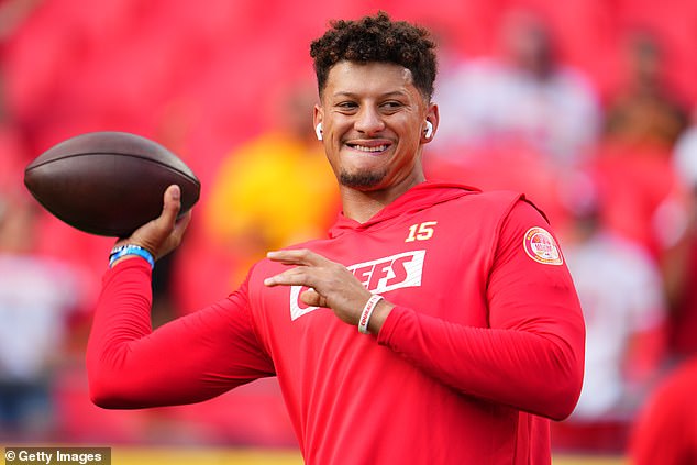 Patrick Mahomes will be without the Chiefs' summer signing until at least January