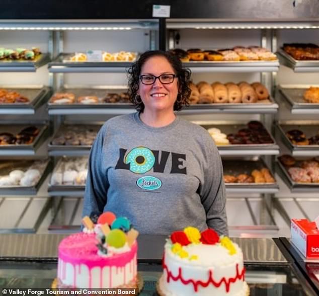 Bakery owner Kathleen Lochel is sharing the progress of her sweet experiment on social media. Earlier today she announced that 'political cookies for Saturday are sold out'